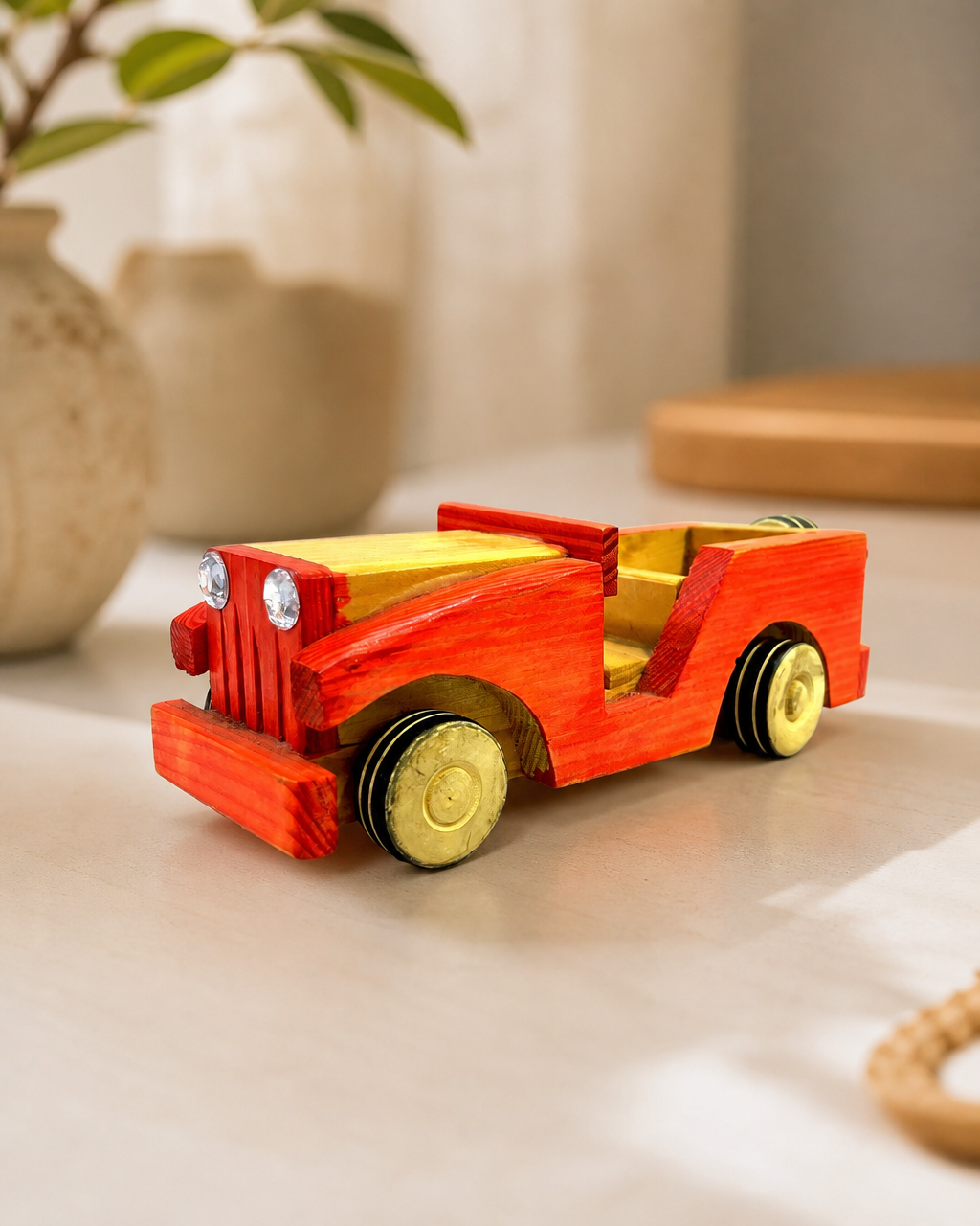 Antique Car And Jeep