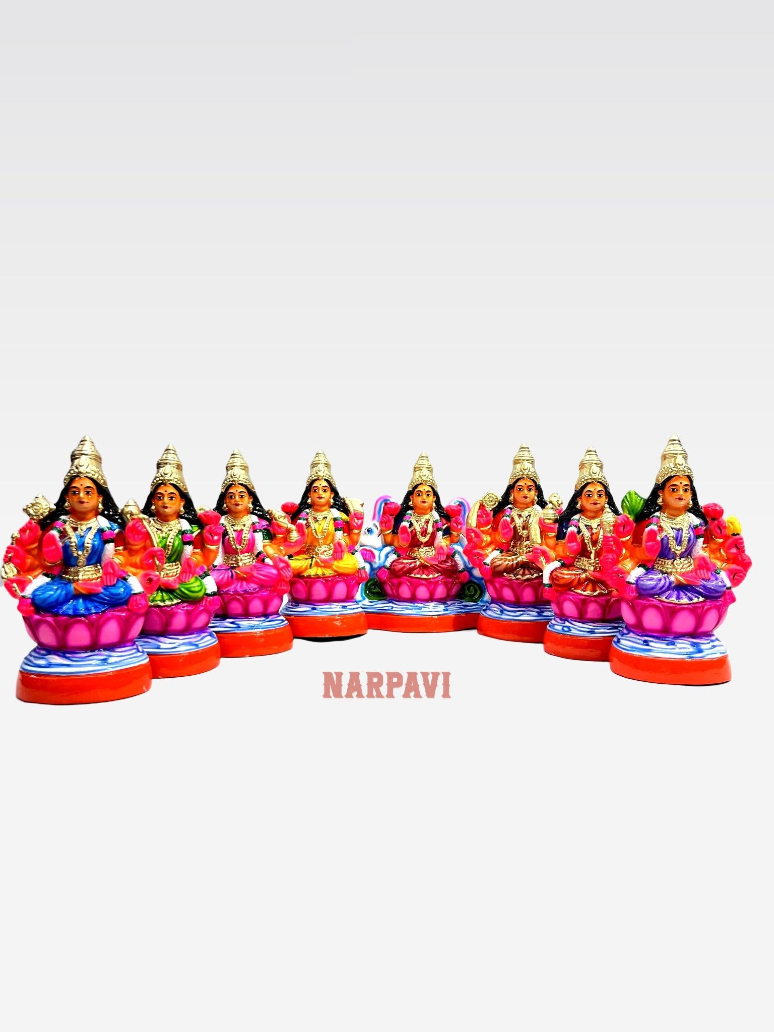 Ashtalakshmi Small 8"