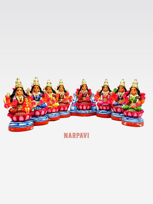Astalakshmi Set Clay