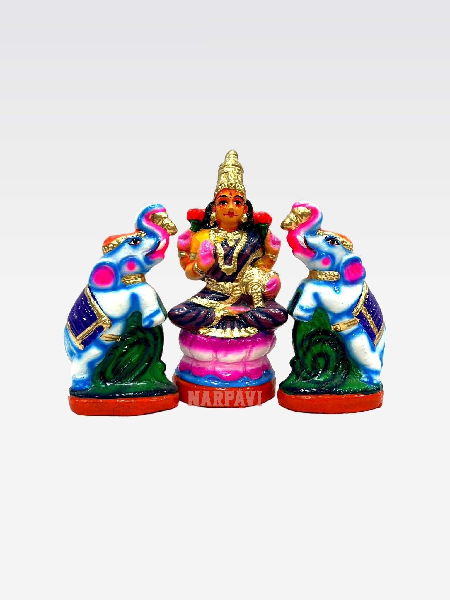 Astalakshmi Small Clay