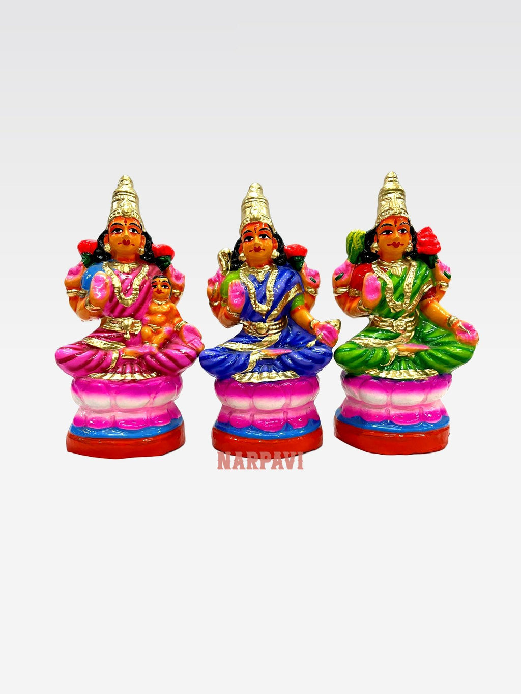 Astalakshmi Small Clay