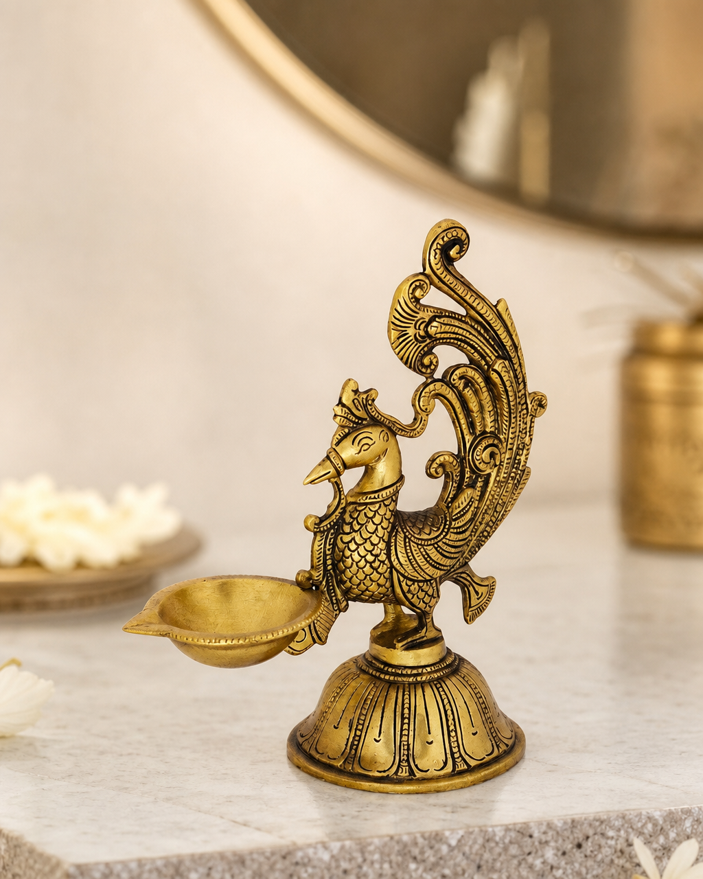 Brass Annam Diya