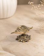 Brass Deepak Leaf