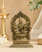 Brass Saraswati Arch