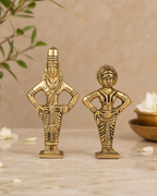 Brass Vittal Rukmini Pair