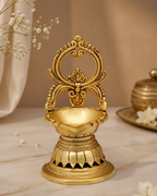 Brass Diya Arch