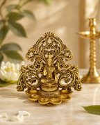 Brass Laxmi Arch Diya