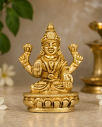 Brass Laxmi Lotus Base