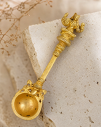 Brass Narsimha Laxmi Spoon
