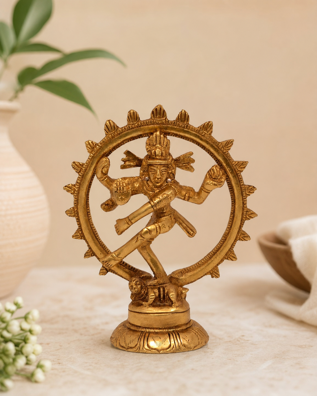 Brass Natraj Fine