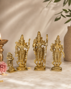 Brass Ramdarbar Set On Base