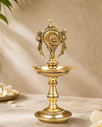 Brass Shank Lamp