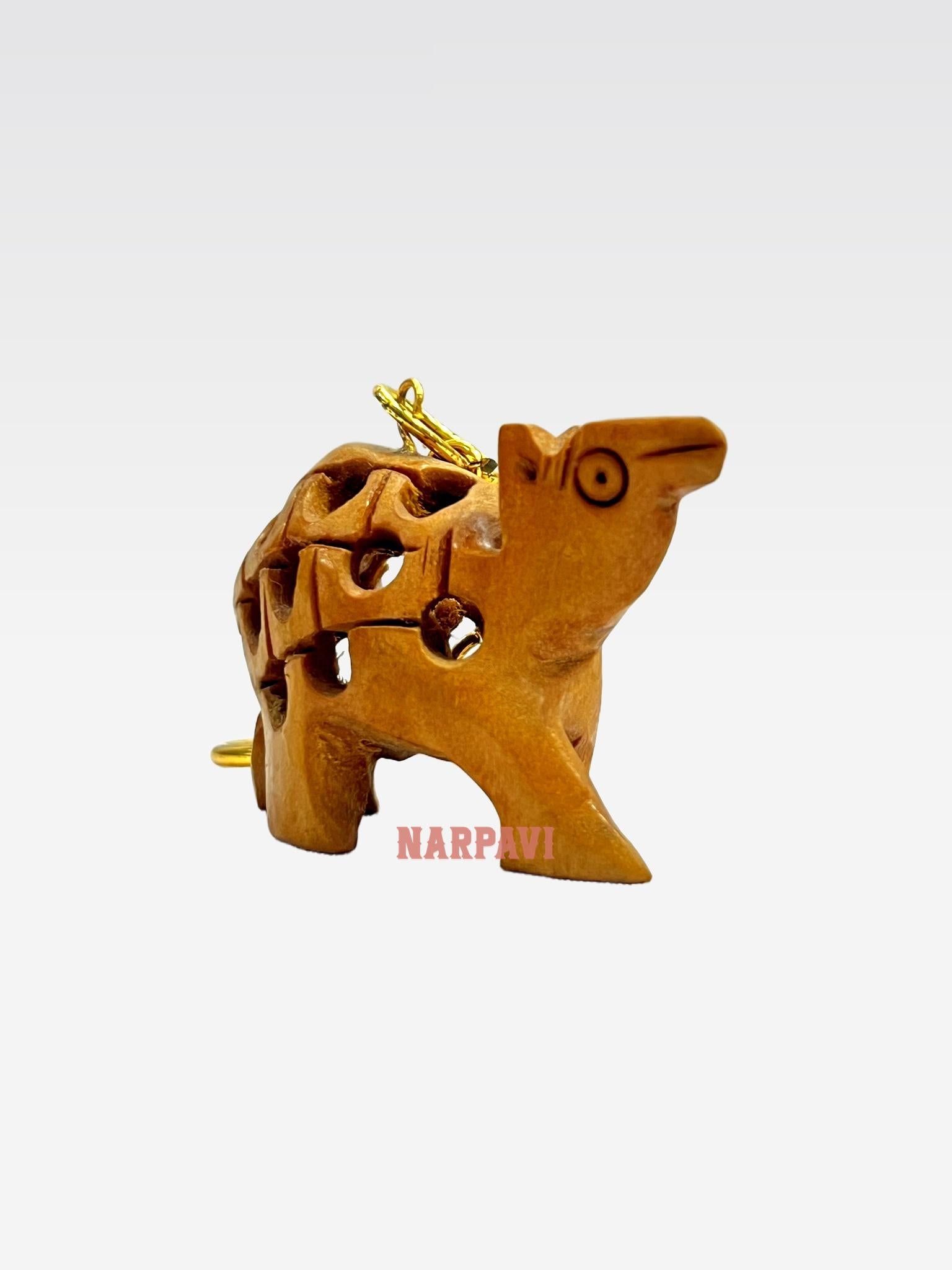 Camel Jali Keychain