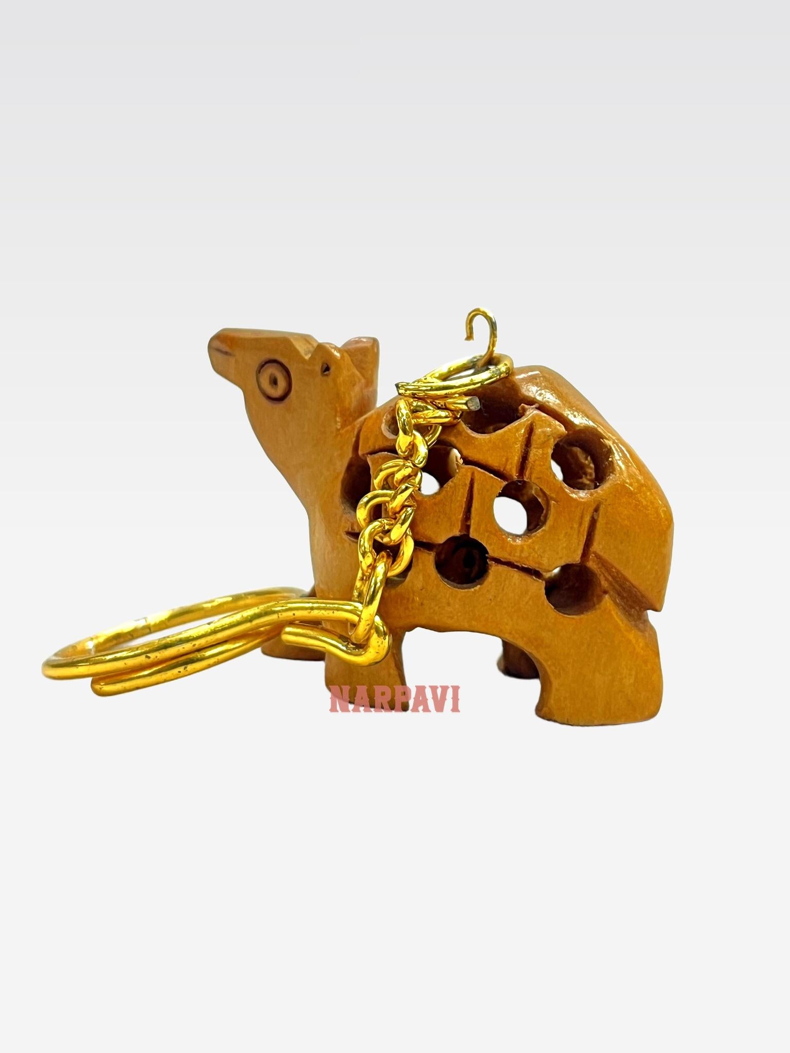 Camel Jali Keychain