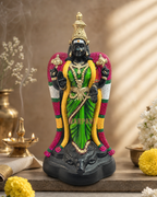 Durgai Amman statue, vibrant colors, intricate detailing, home decor piece