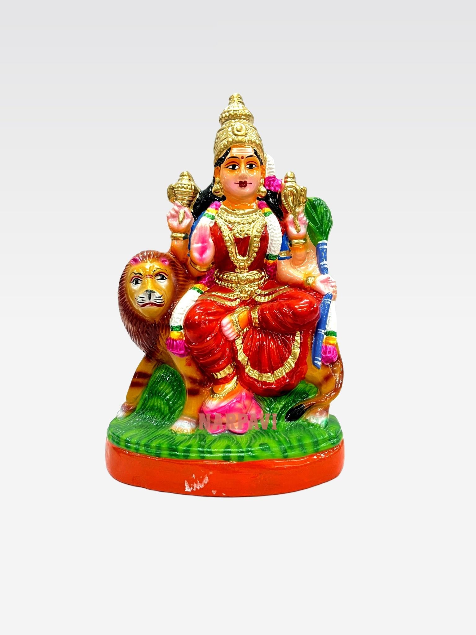 Clay Lakshmi Saraswathi Durgai