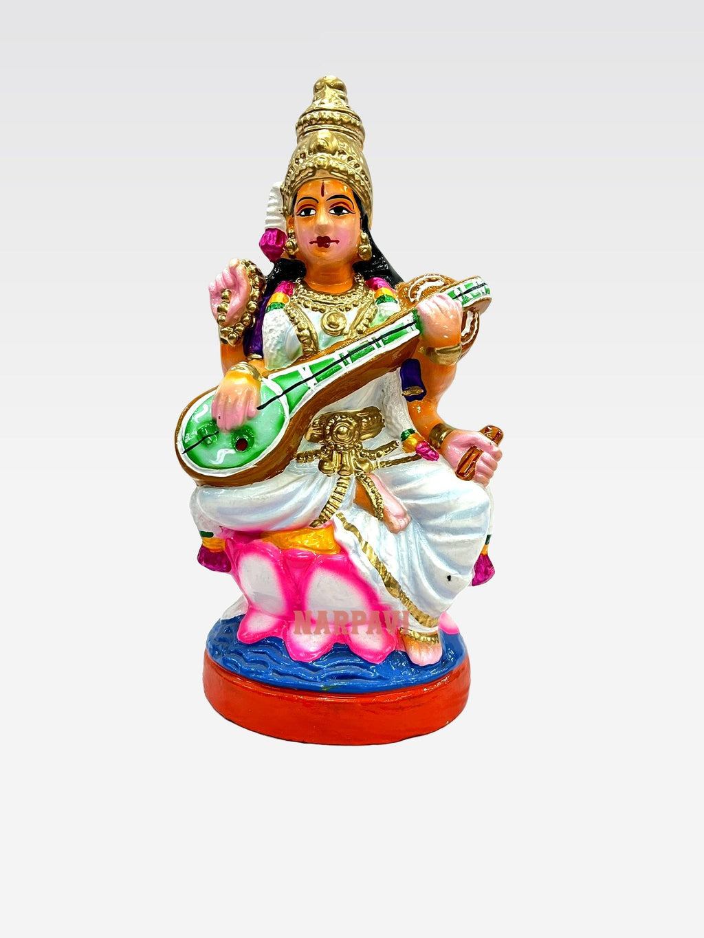 Clay Lakshmi Saraswathi Durgai