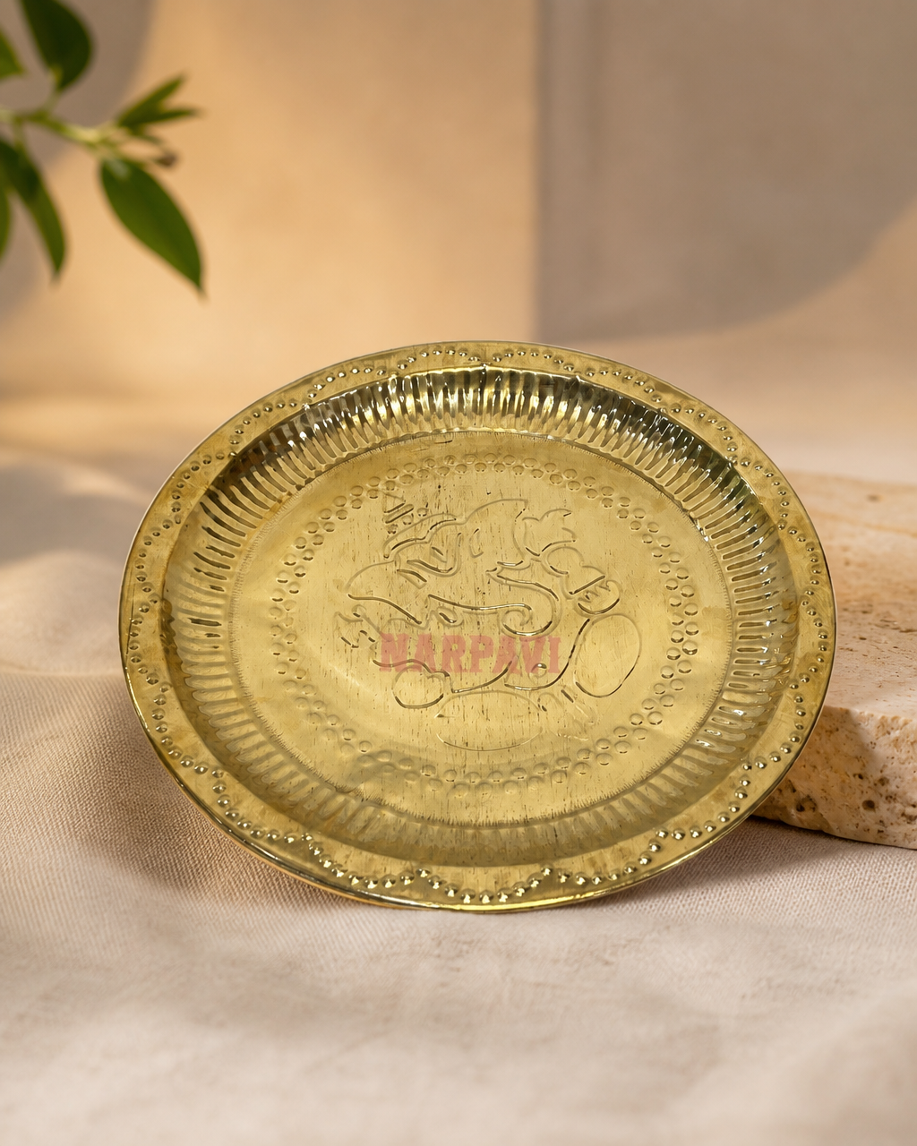 DM BRASS BIDING PLATE  4