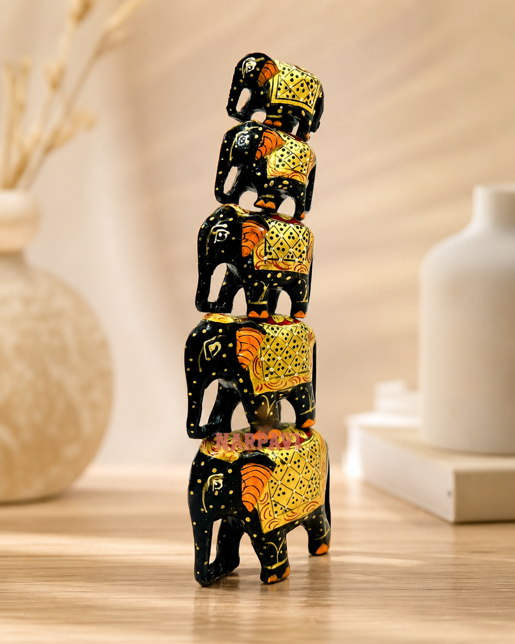 Elephant Panting Set Of 3