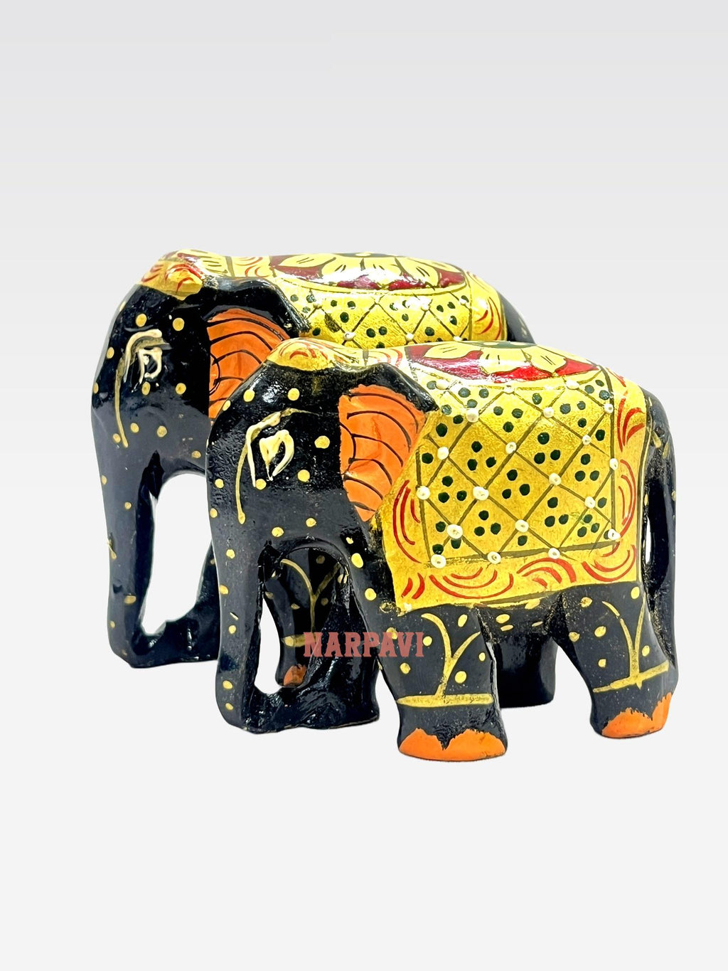 Elephant Panting Set Of 3