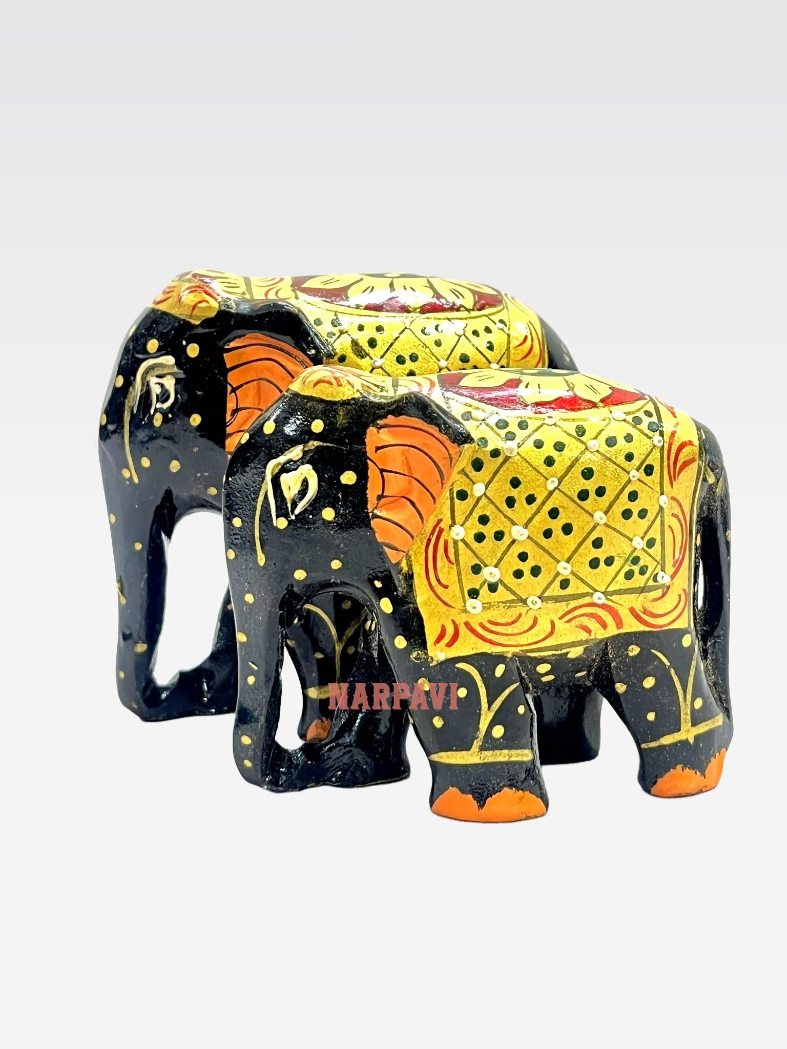 Elephant Panting Set Of 3