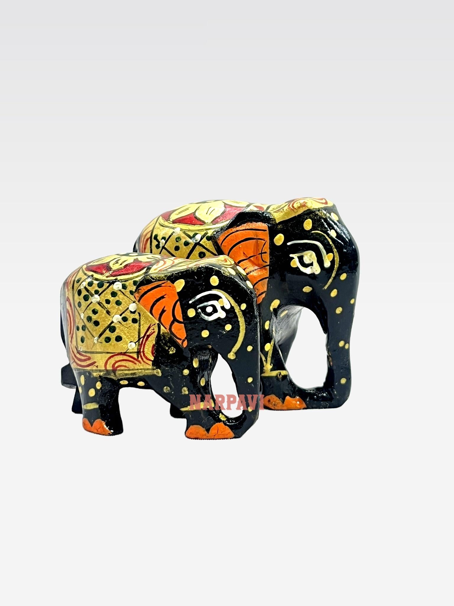 Elephant Panting Set Of 3