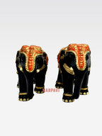 Elephant Standing Pair