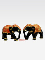 Elephant Standing Pair
