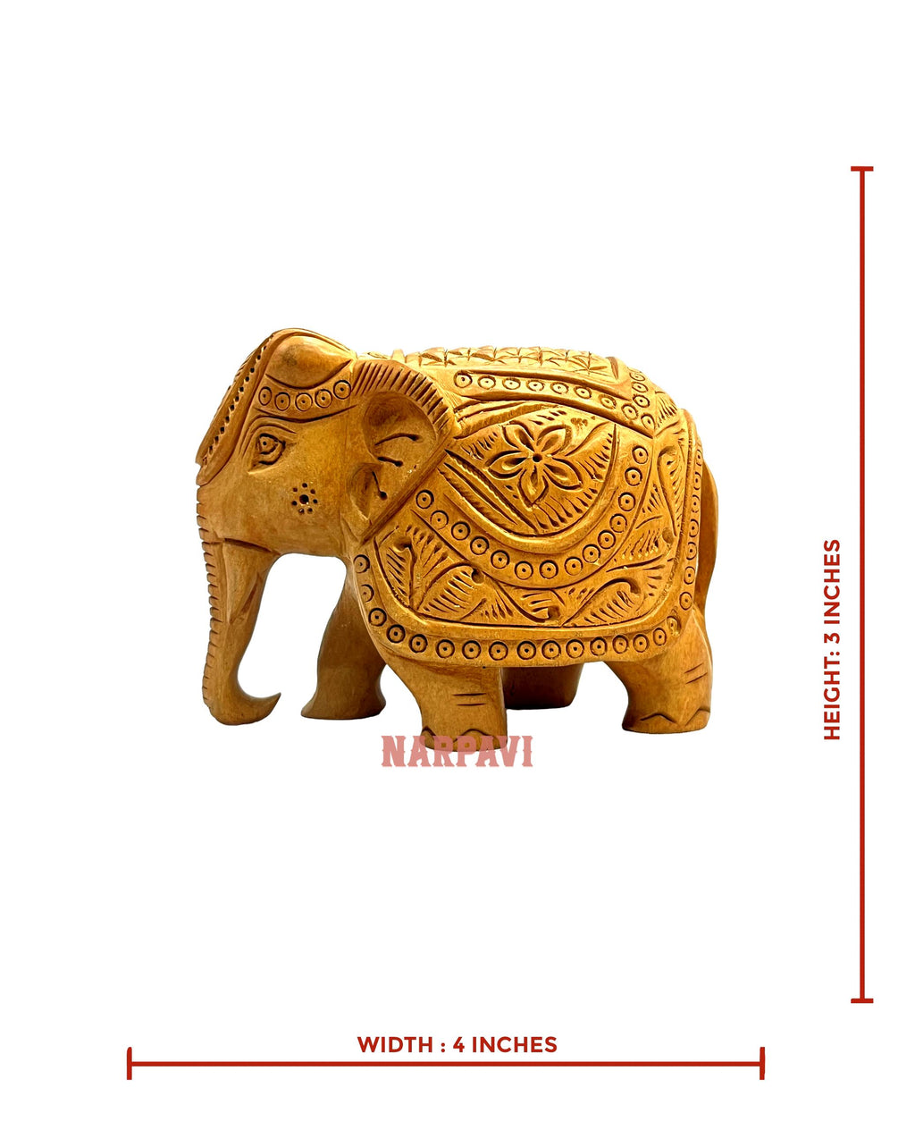 Elephant Up Trunk 3"