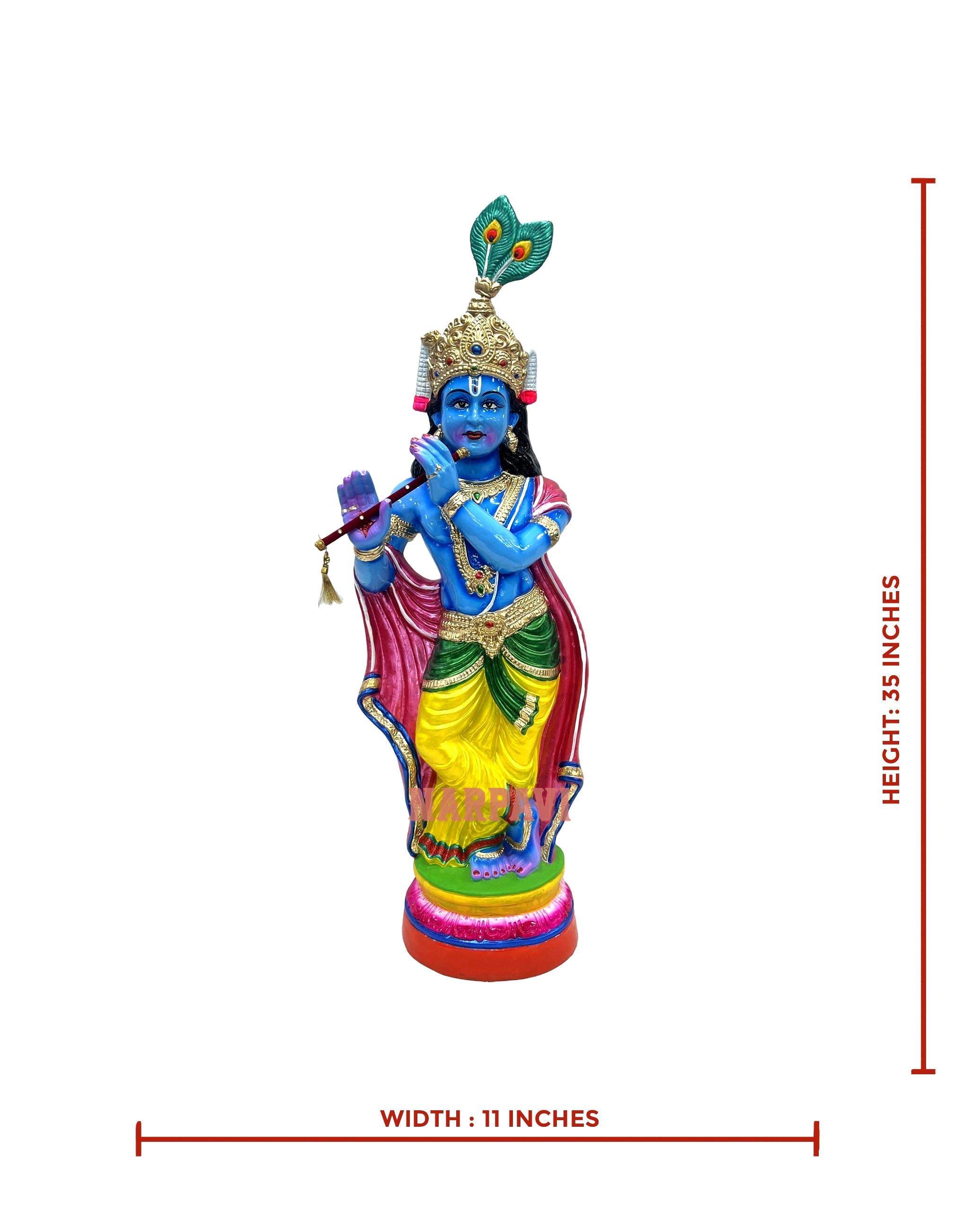 Flute Krishnar 3 Feet Pm