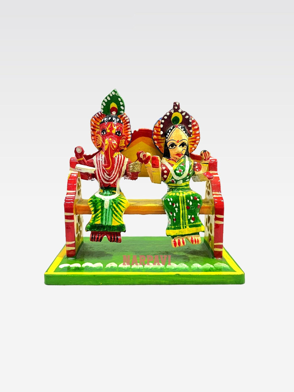 Ganesha Laxmi Singhasan