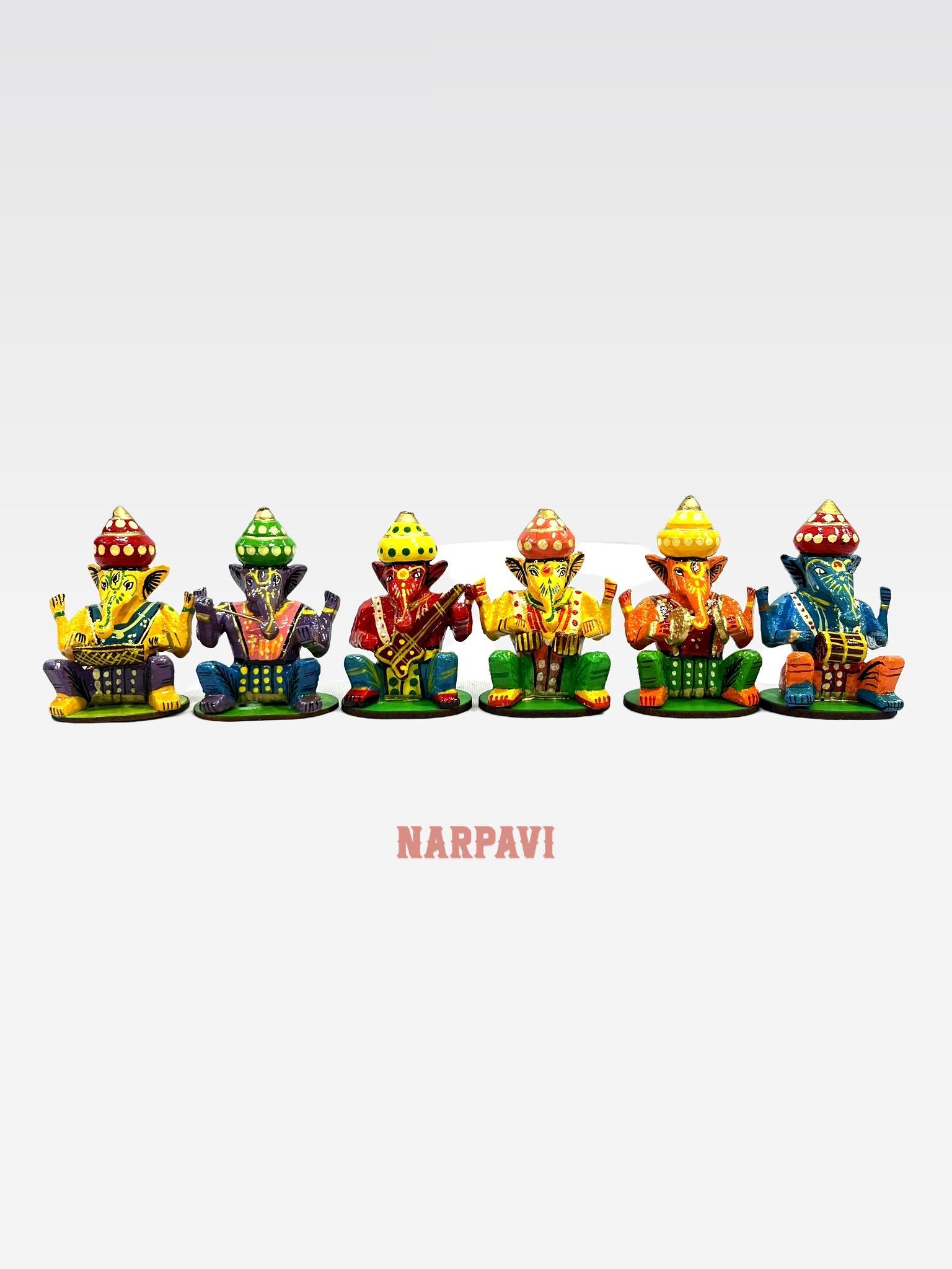 Ganesha Musician Set