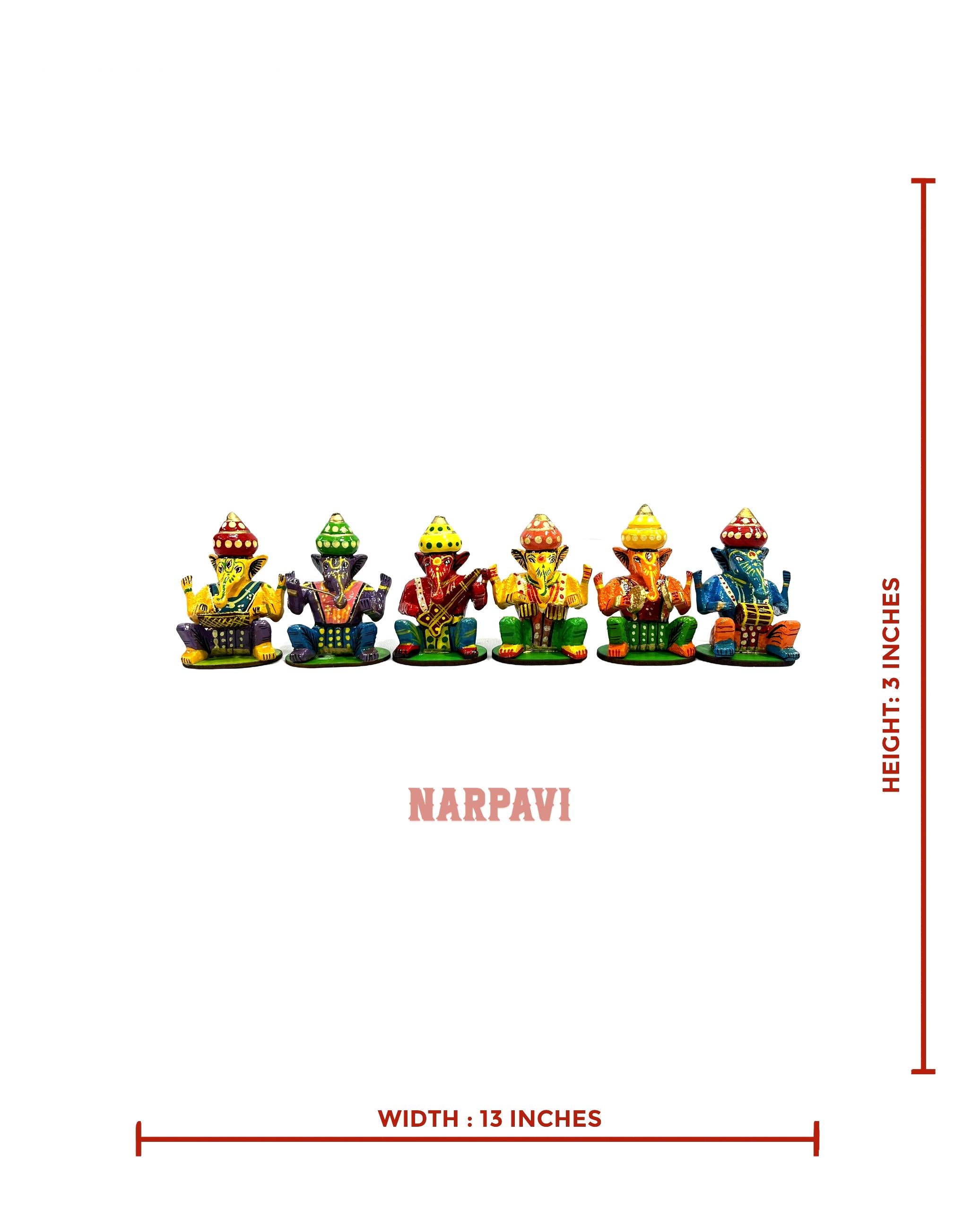 Ganesha Musician Set