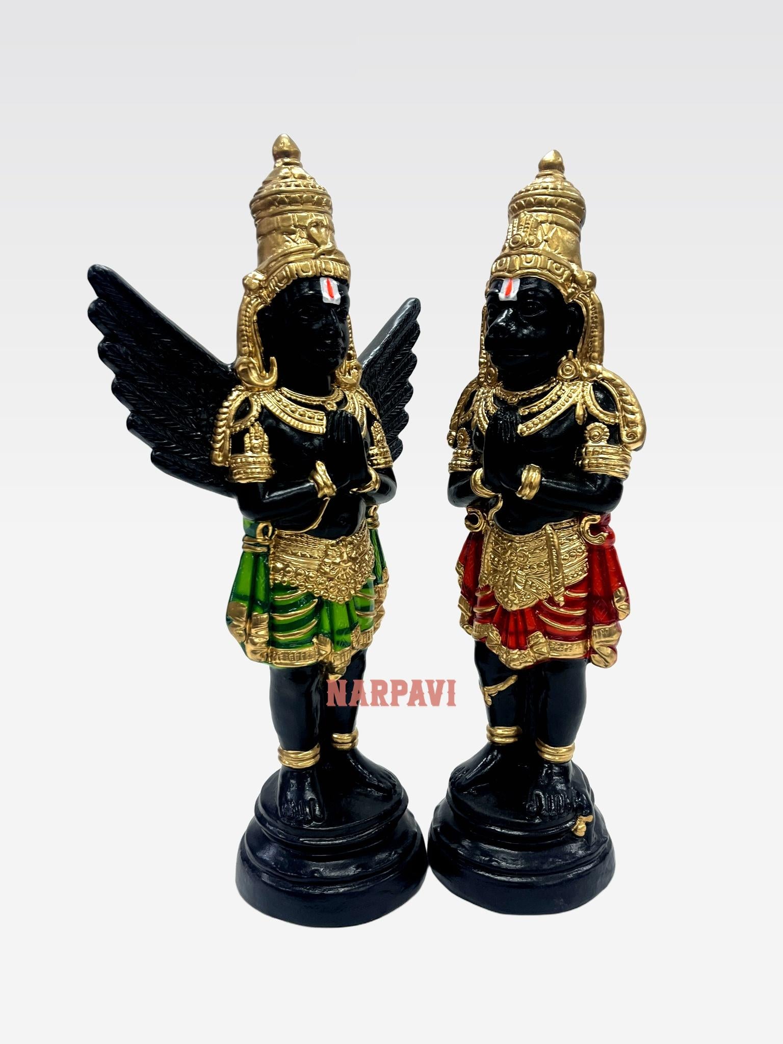Garudan Hanuman - Black - Big