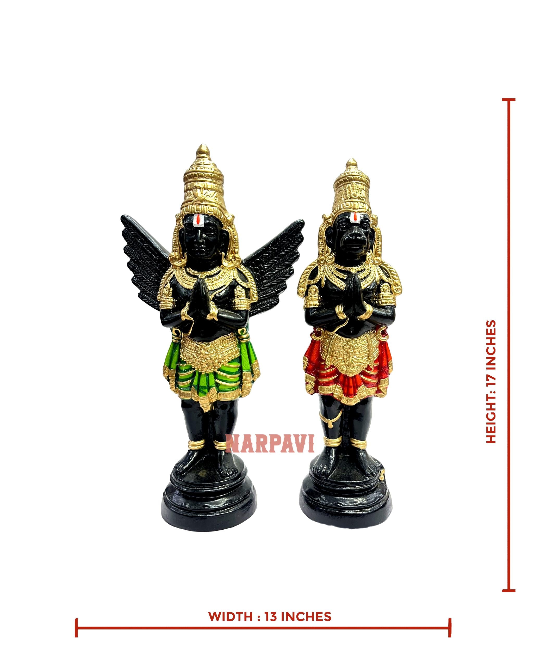Garudan Hanuman - Black - Small