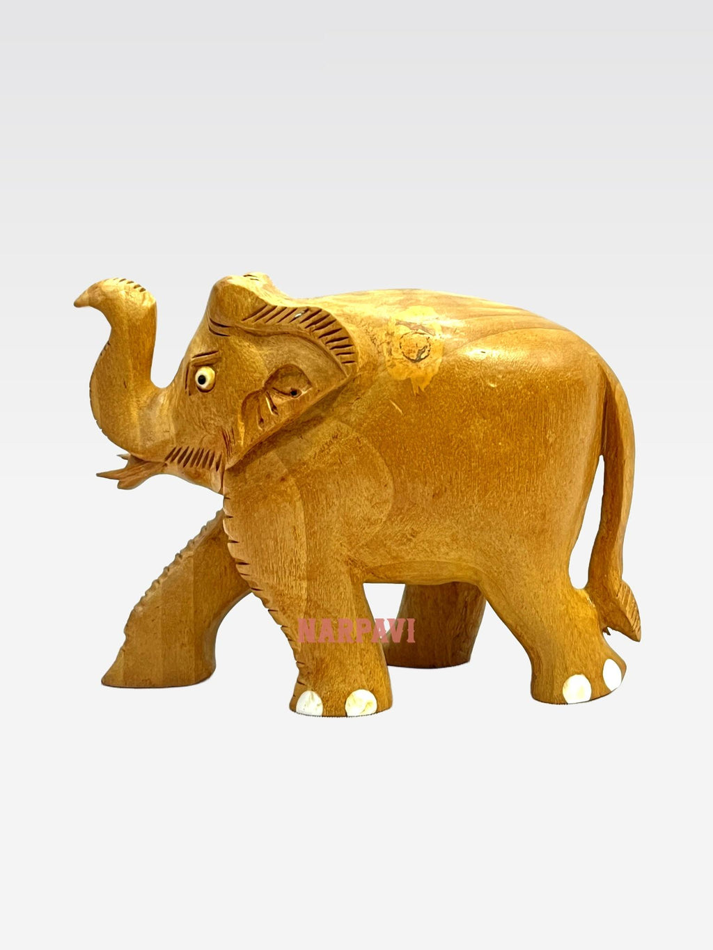 Hlf Antiqe Carbin Elephant Tup  3"