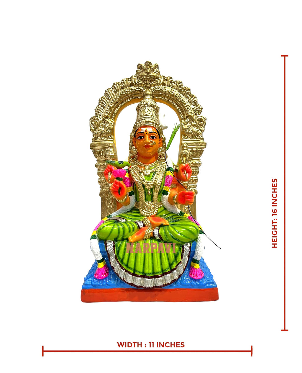 Kamakshi 16"