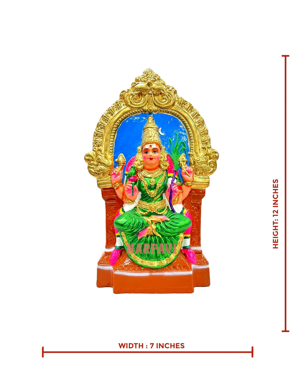 Kamatchi Amman 12 Inch
