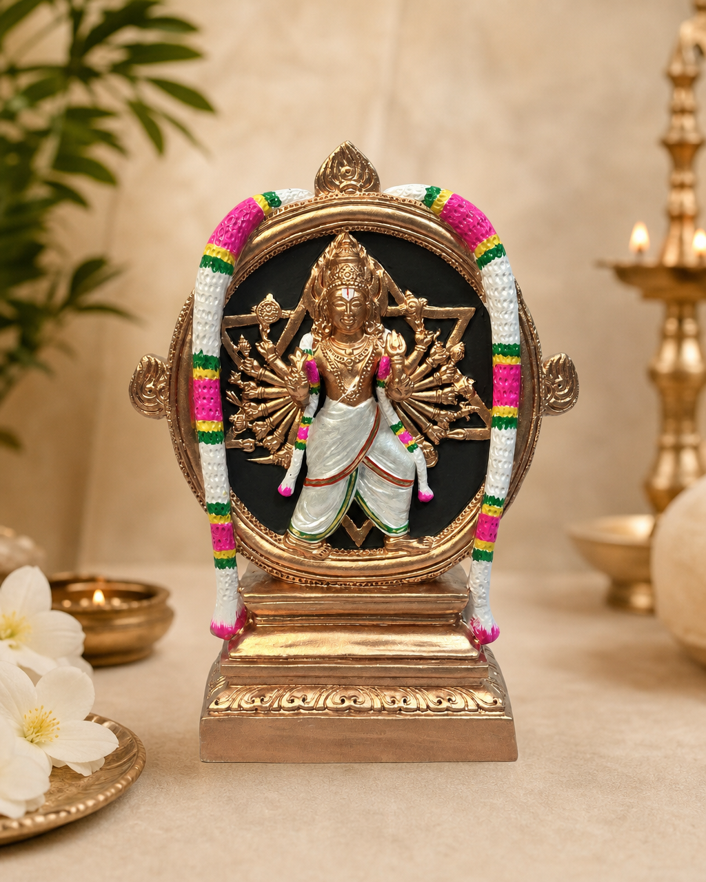 Exquisite Chakrathualwar figurine with intricate detailing, perfect for home decor