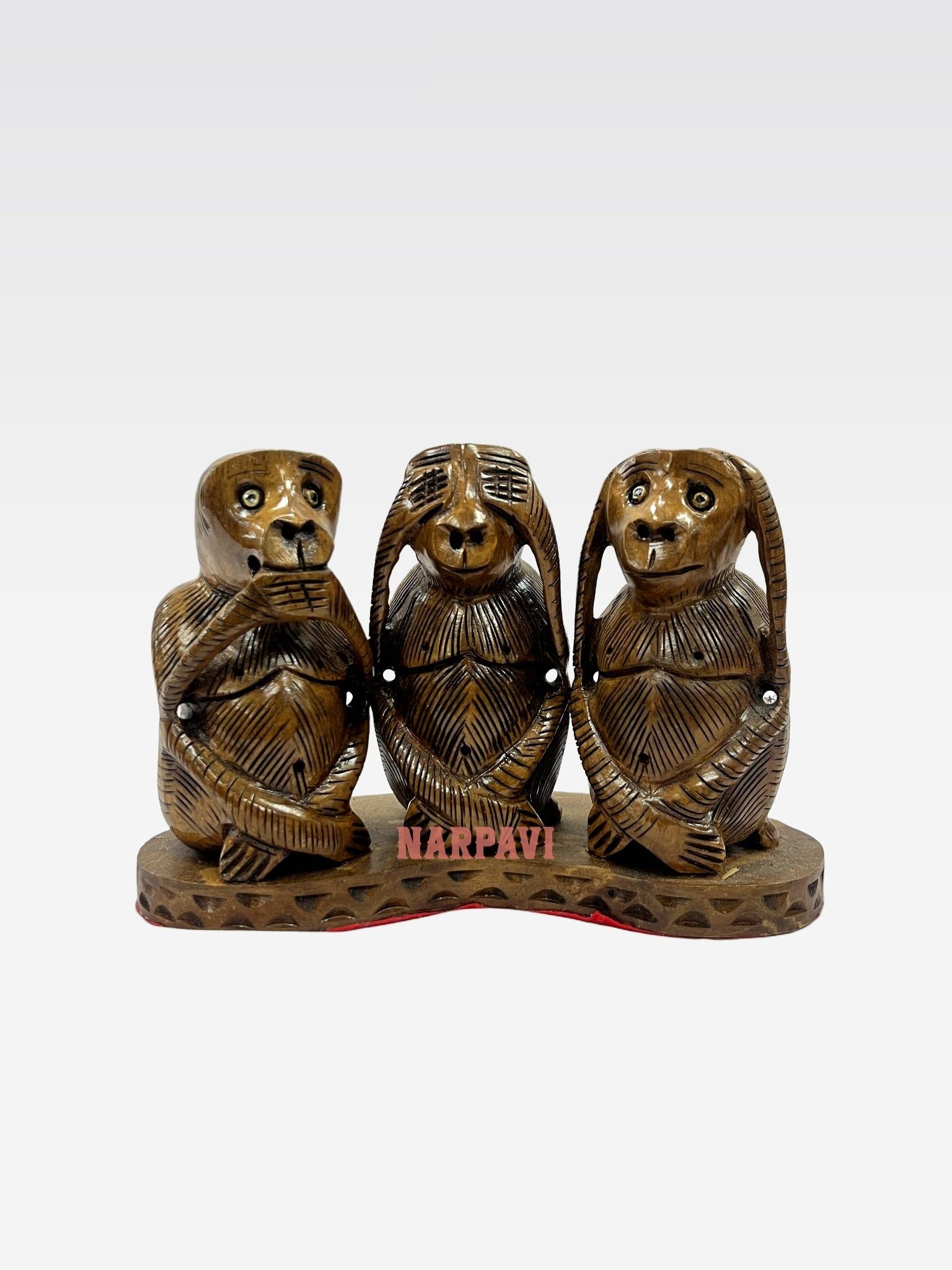 Monkeys (Dark Brown)