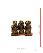 Monkeys (Dark Brown)