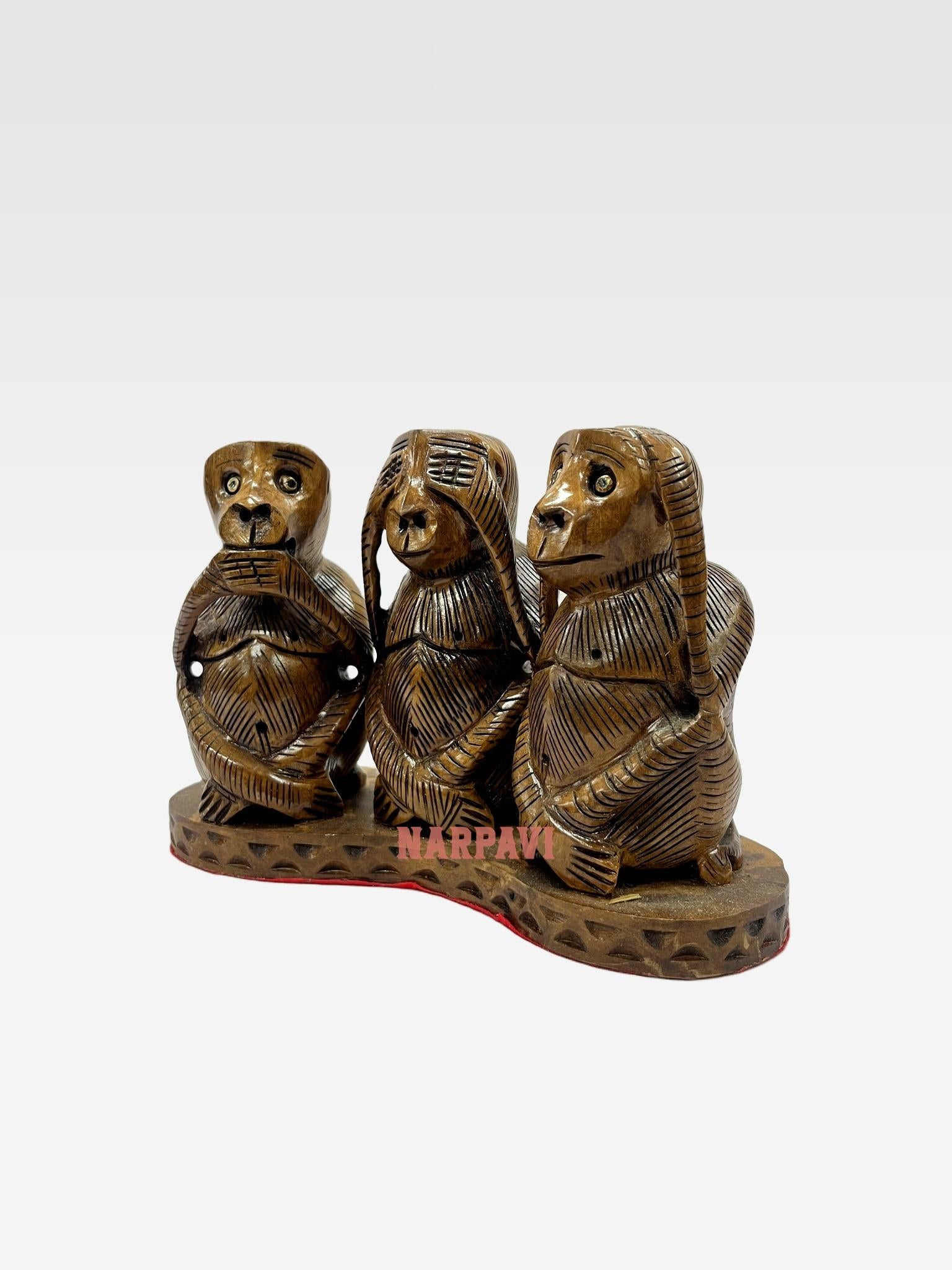 Monkeys (Dark Brown)