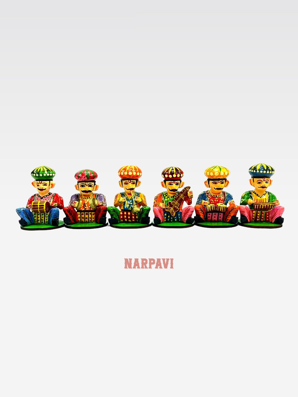 Musician Set Of 6 - 2Inches