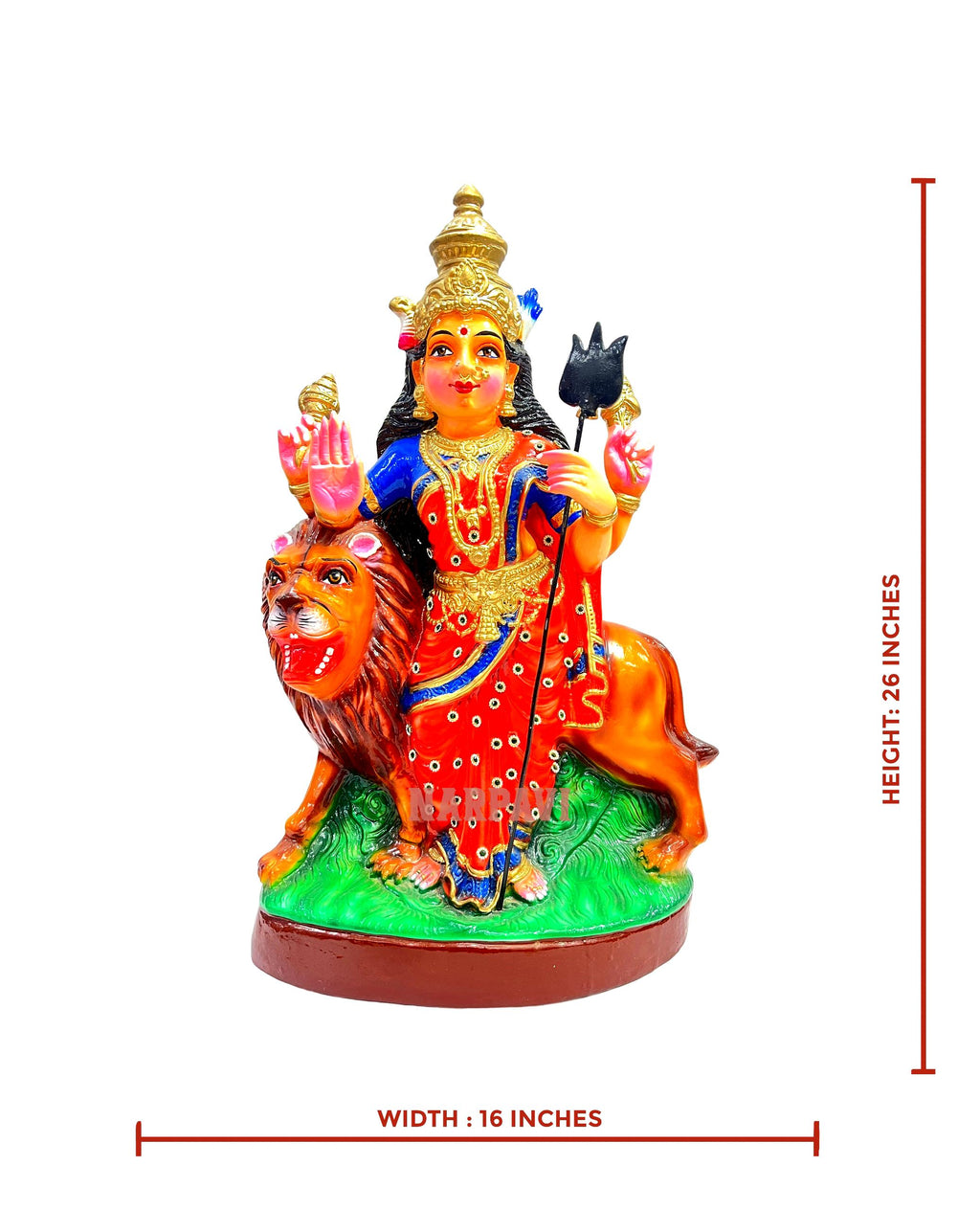 Nindra Durga(Singam Amman)