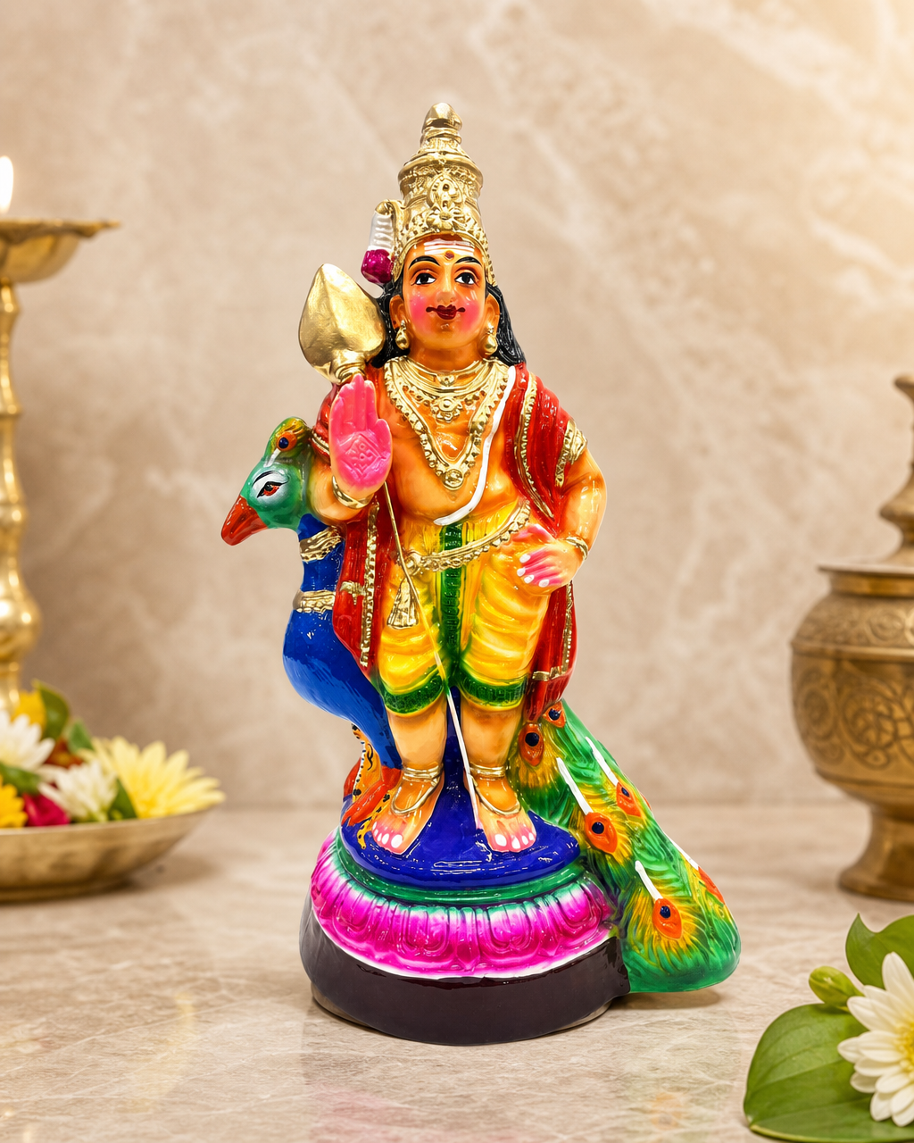 Nindra Mayil Murugan Small