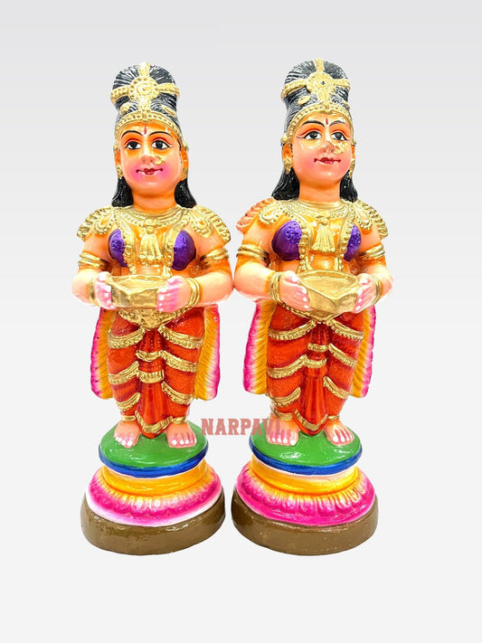 Paavai Vilakku Clay
