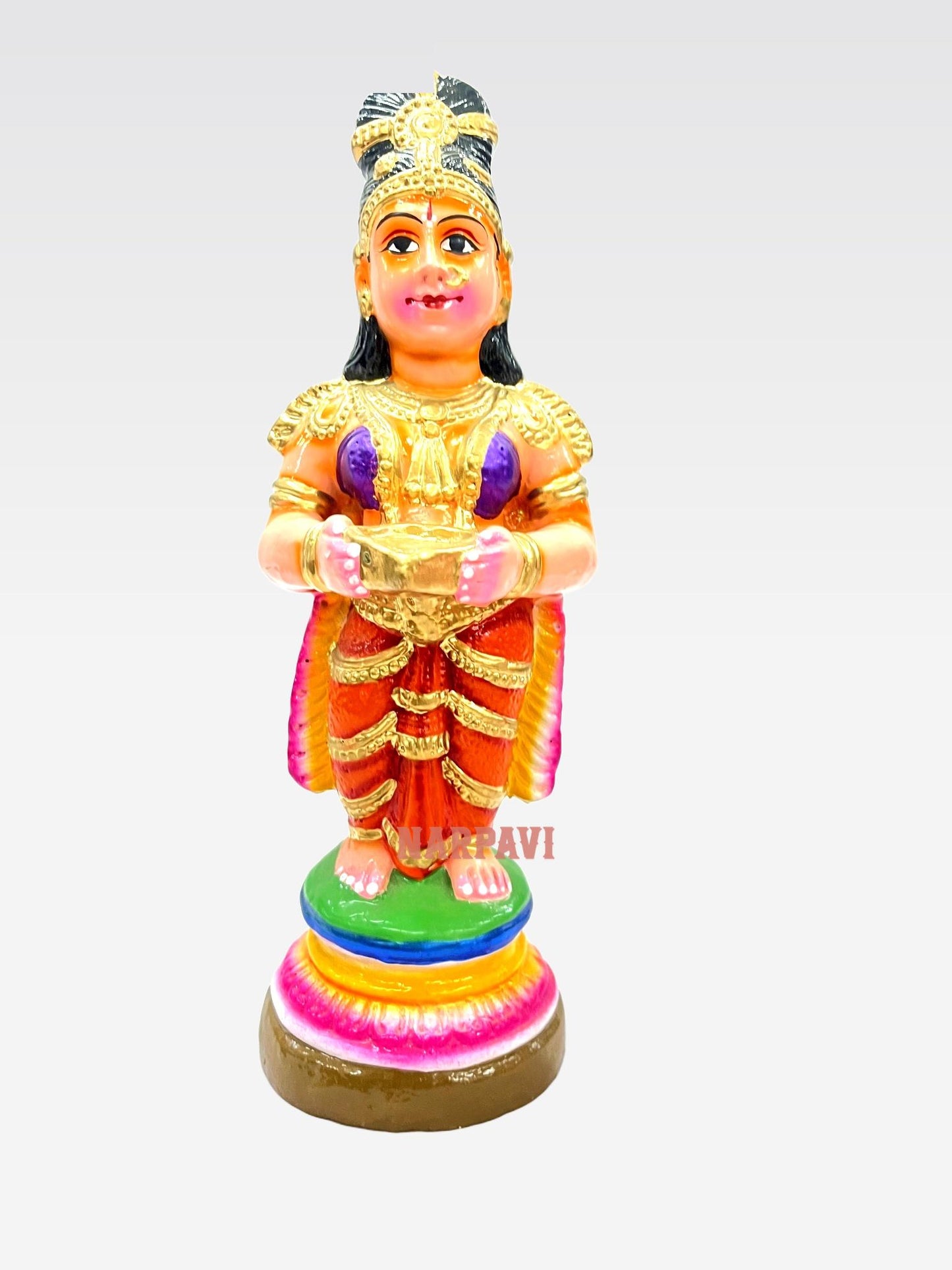Paavai Vilakku Clay