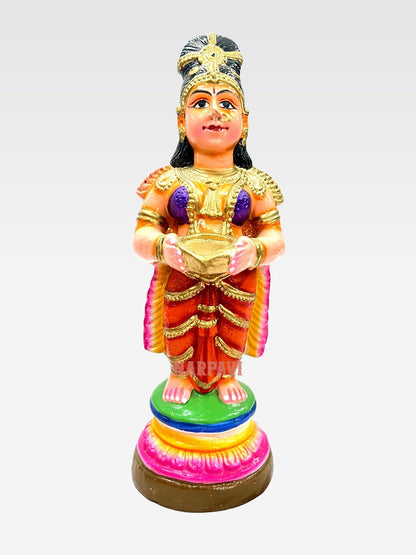 Paavai Vilakku Clay