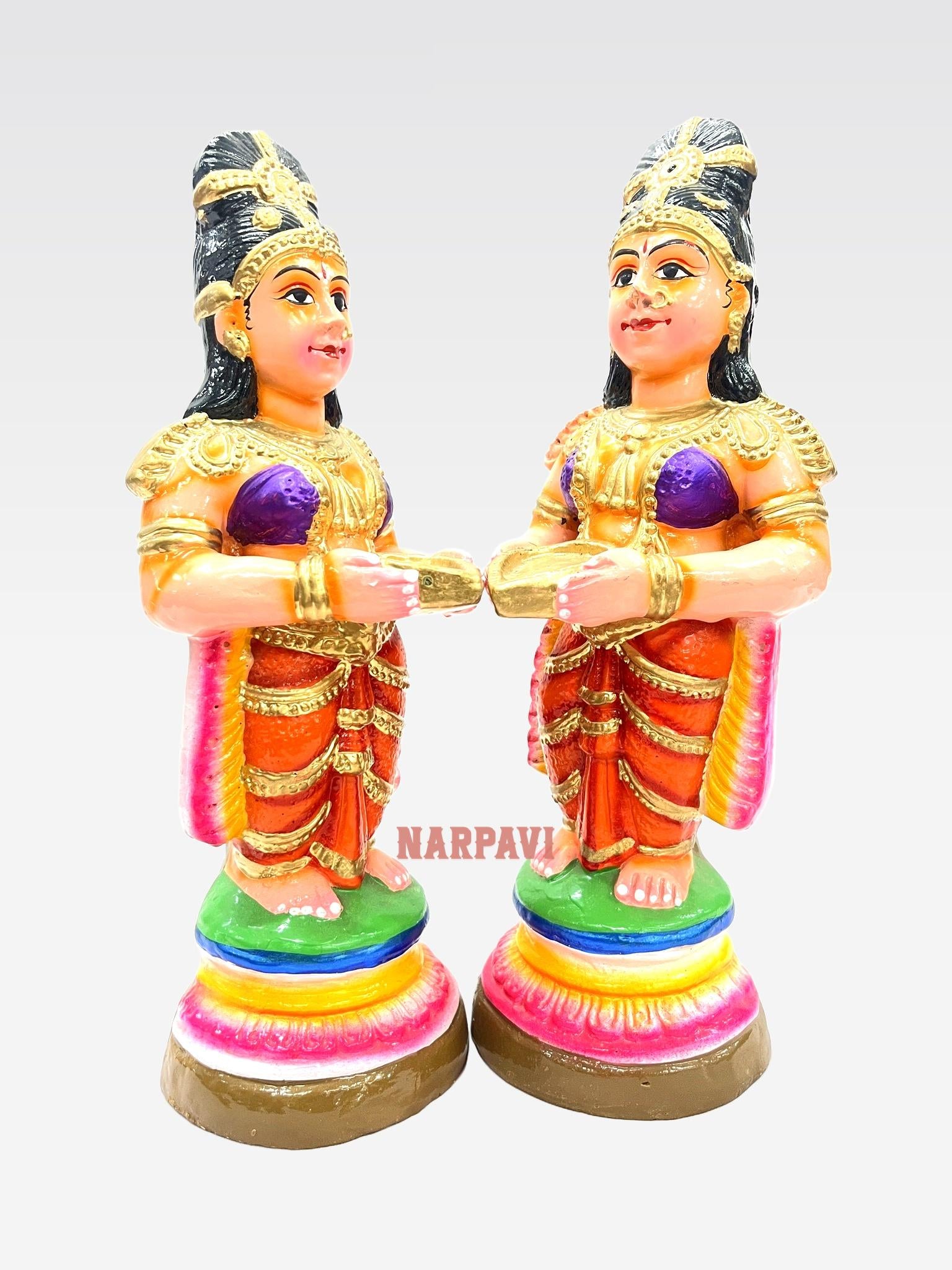Paavai Vilakku Clay
