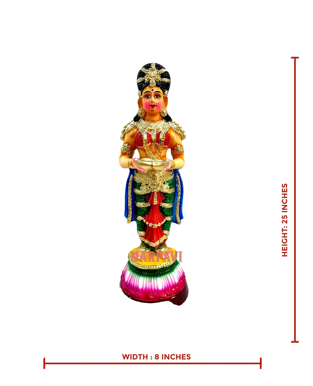 Paavai Vilakku Medium